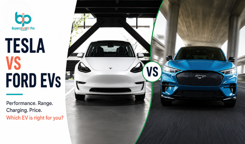 Tesla vs Ford EVs