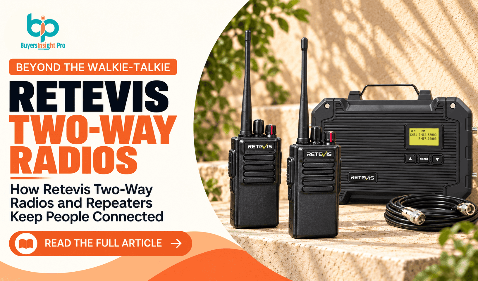 How Retevis Two-Way Radios and Repeaters Keep People Connected